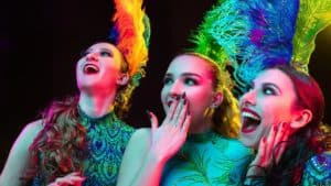 solteras en carnaval