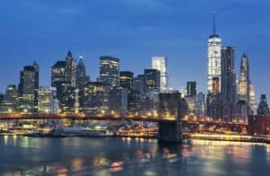 fotografía noctura nueva york