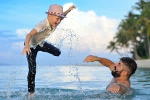 viaja con tus hijos a la playa