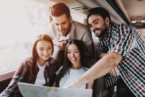ruta en bus con singles - ocio