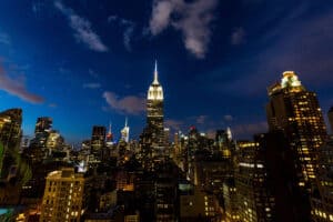 Empire State Building de noche