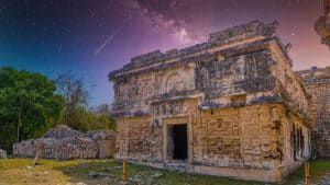 Vía láctea en la Riviera Maya